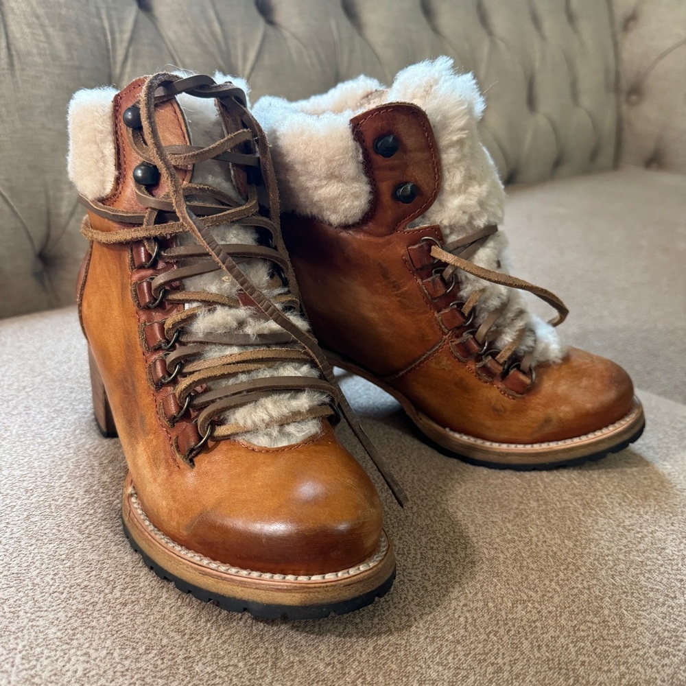 Freebird Norway Size 6 Bootie in Cognac - Picture 4 of 8